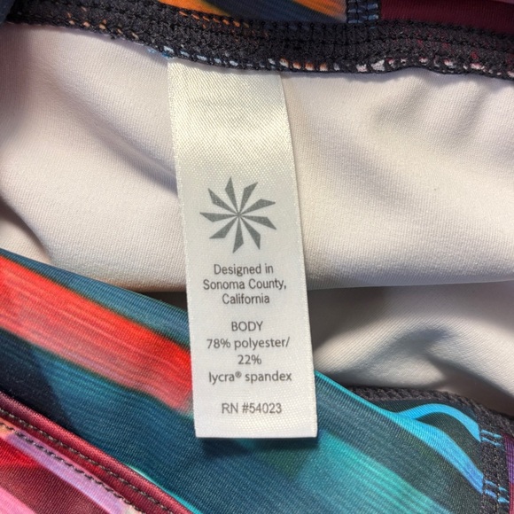 Athleta Sonar Capri Active Leggings Mid Rise Woman’s Size Medium - Picture 6 of 14